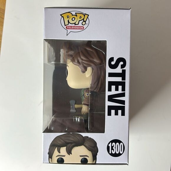 Funko POP! Television #1300 Steve from Stranger Things Collectible Vinyl Figure - Picture 6 of 7